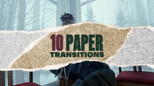 Download Paper Transition V4 (MOGRT) Premiere Pro Template