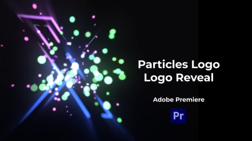 Download Particles Logo Reveal Premiere Pro Template