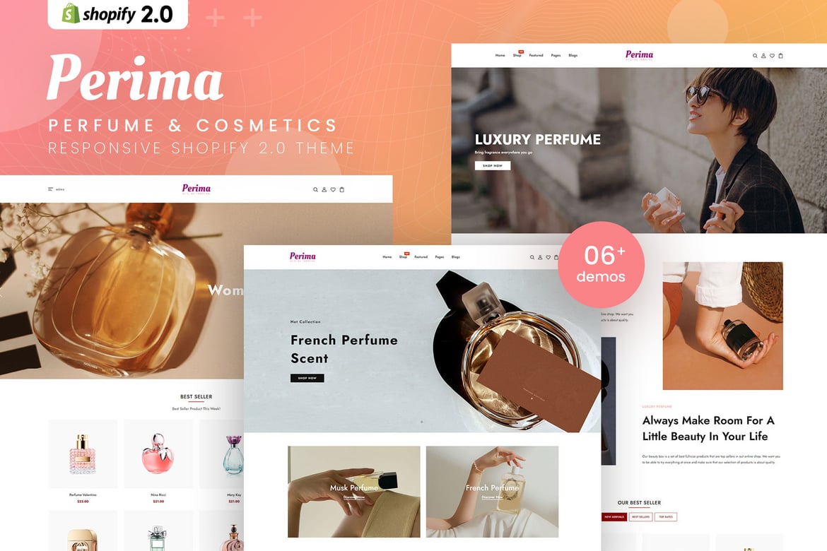 Download Perima - Perfume & Cosmetics Shopify 2.0 Theme