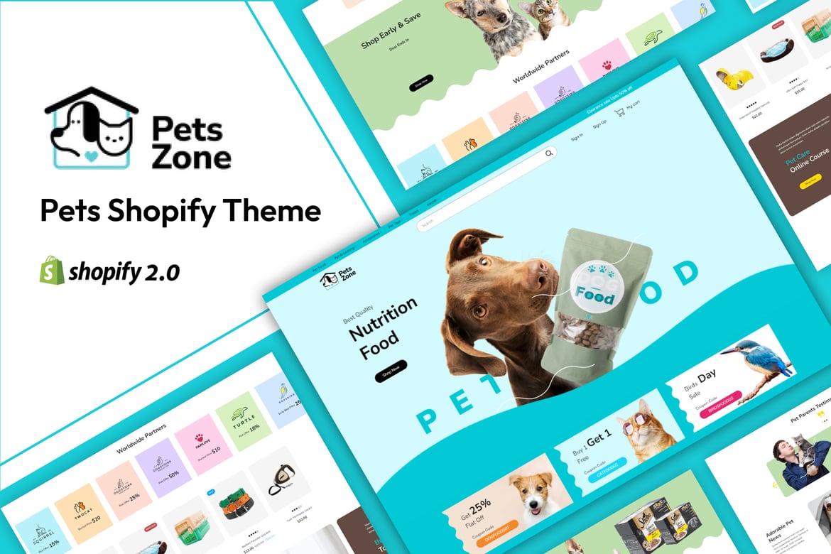 Download Petszone - Pets Shopify Theme