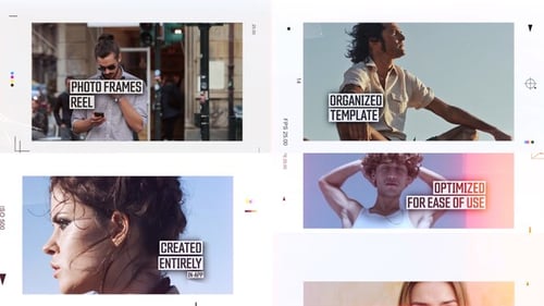Download Photo Frames Reel Slideshow For Premiere Pro Premiere Pro Template