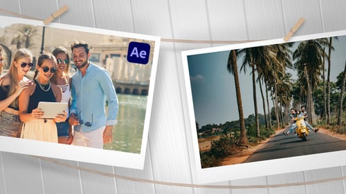 Download Photo Wall Transitions for After Effects After Effect Template