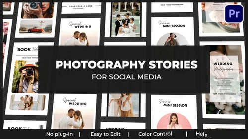 Download Photography Instagram Stories Premiere Pro Template