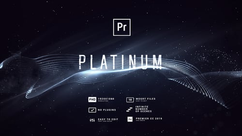 Download Platinum Luxury Titles MOGRT Premiere Pro Template