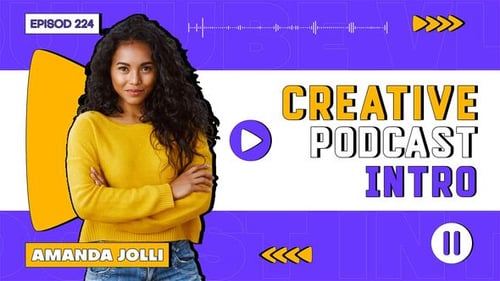 Download Podcast intro After Effect Template