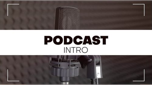 Download Podcast Intro | MOGRT Premiere Pro Template