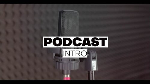 Download Podcast Opener | MOGRT Premiere Pro Template