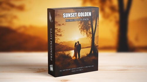 Download Premium Golden Hour Video LUTs: Elevate Your Footage with Cinematic Hollywood Sunset Effects Final Cut Pro Template