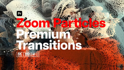 Download Premium Transitions Zoom Particles for Premiere Pro Premiere Pro Template