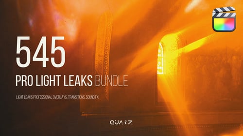 Download Pro Light Leaks Bundle for Final Cut Pro X Apple Motion Template