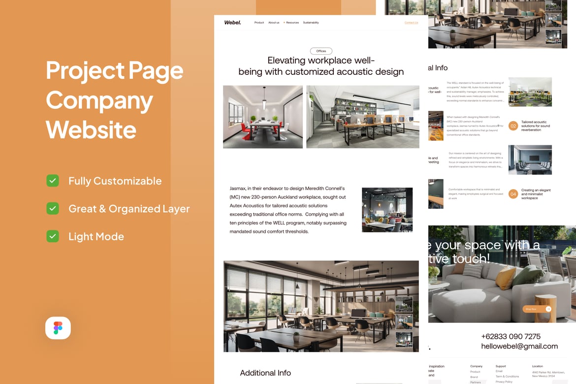 Download Projects Page - Webel Figma Design