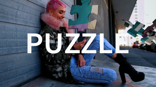 Download Puzzle Media Reveal After Effect Template