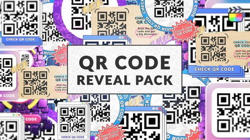 Download QR Code Reveal Pack - FCPX Apple Motion Template