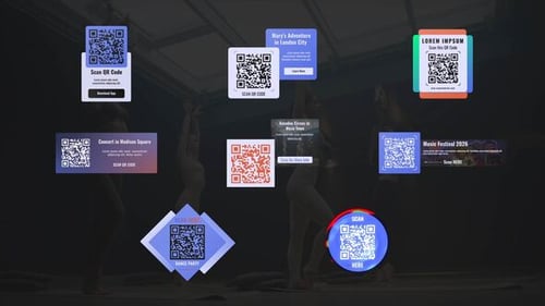 Download QR Code Titles After Effect Template