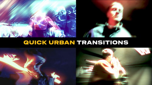 Download Quick Urban Transitions Premiere Pro Template