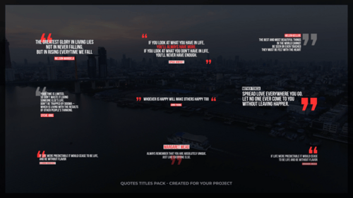 Download Quotes Titles V1 | Premiere Pro Premiere Pro Template