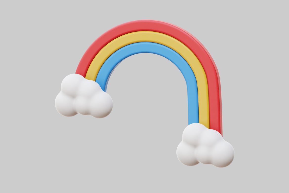 Download Rainbow 3D Model