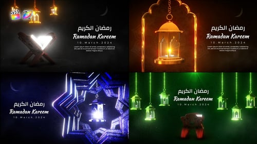 Download Ramadan Greeting Pack Apple Motion Template