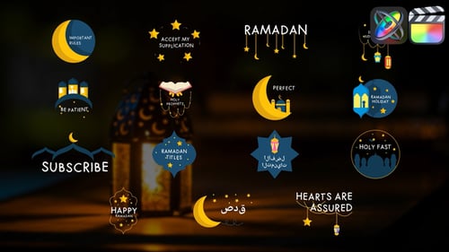 Download Ramadan Titles for FCPX Apple Motion Template