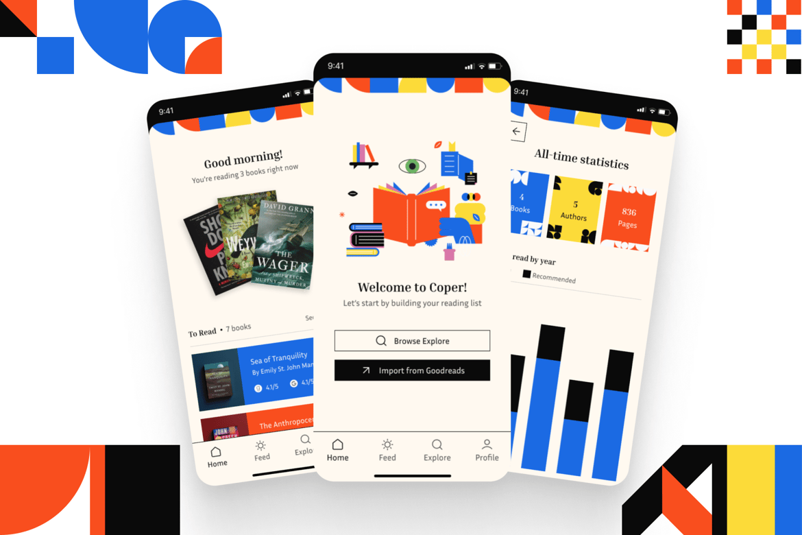 Download Reading App Figma Design