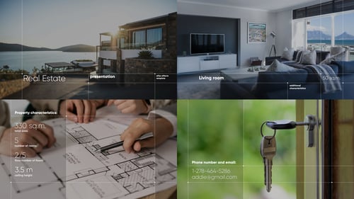 Download Real Estate Presentation - Real Estate Slideshow After Effect Template