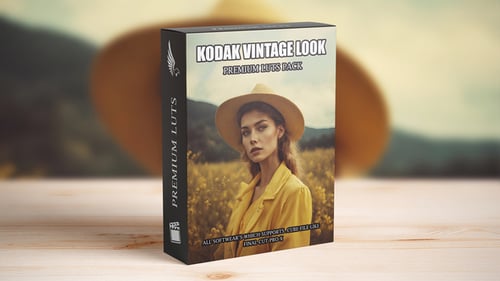 Download Retro Kodak Style LUTs - Professional Cinematic Color Grading LUTs Collection Apple Motion Template