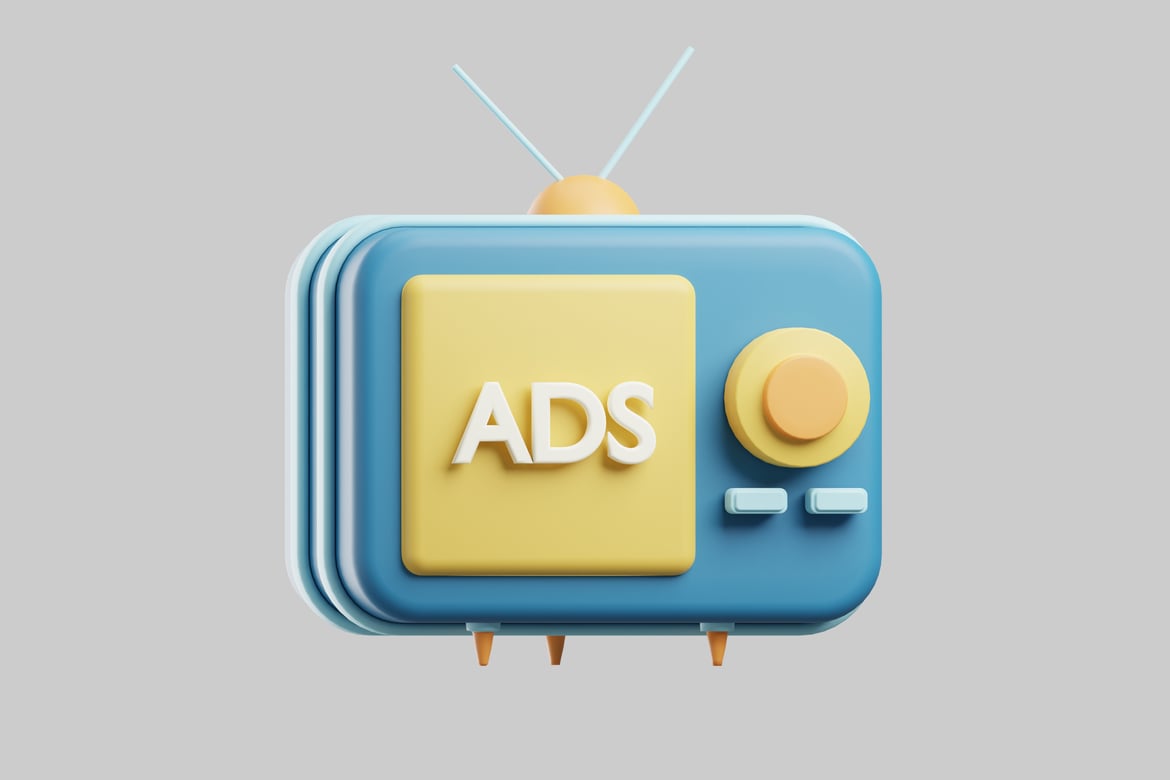 Download Retro TV 3D Model