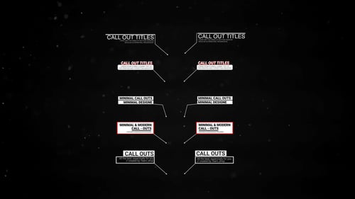 Download RGB Call Outs | AE After Effect Template