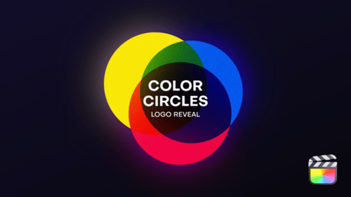 Download RGB Color Circles Logo Reveal Apple Motion Template