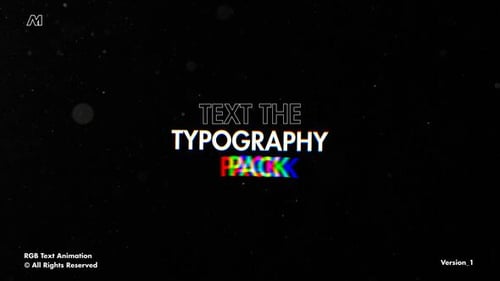 Download RGB Text Animation | FCPX Apple Motion Template