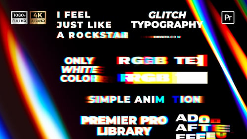 Download RGB Titles Premiere Pro Template