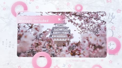 Download Sakura Photo Slideshow After Effect Template