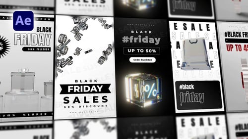 Download Sales Stories Pack After Effect Template