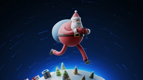 Download Santa Claus Is Coming After Effect Template