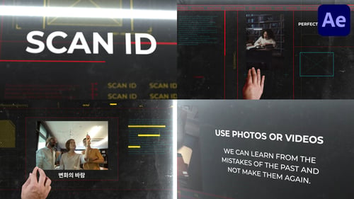 Download Scan ID | After Effects After Effect Template