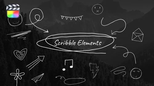 Download Scribble Elements Apple Motion Template