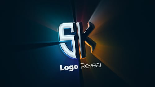 Download Shiny Logo Reveal After Effect Template