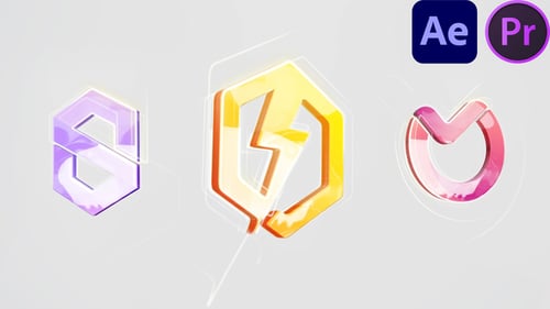 Download Short Light Optical Logo 2 After Effect Template