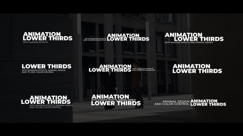 Download Simple Lower Thirds | PP Premiere Pro Template