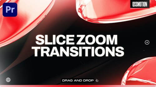 Download Slice Zoom Transitions Premiere Pro Template