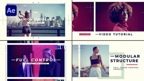 Download Slideshow - Fashion Slideshow After Effect Template