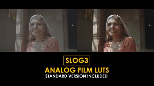 Download Slog3 Analog Film and Standard Color LUTs Apple Motion Template