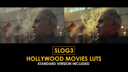 Download Slog3 Hollywood Movies and Standard Color LUTs Apple Motion Template