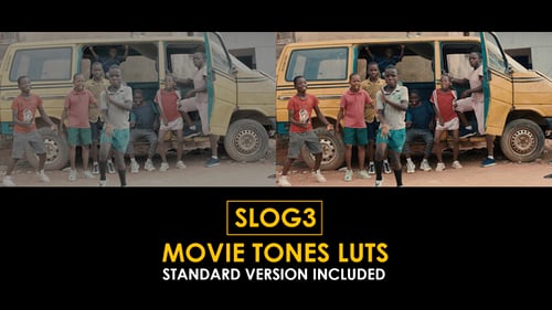 Download Slog3 Movie Tones and Standard LUTs Apple Motion Template