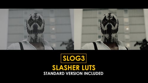 Download Slog3 Slasher and Standard Color LUTs Apple Motion Template