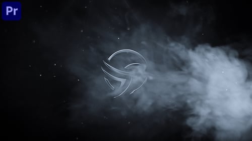 Download Smoke Logo Reveal Premiere Pro Template