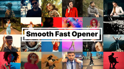 Download Smooth Fast Opener & Instagram Version After Effect Template