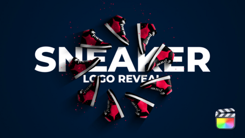 Download Sneaker Shoes Logo Reveal Apple Motion Template