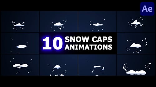 Download Snow Caps Animations | After Effects After Effect Template