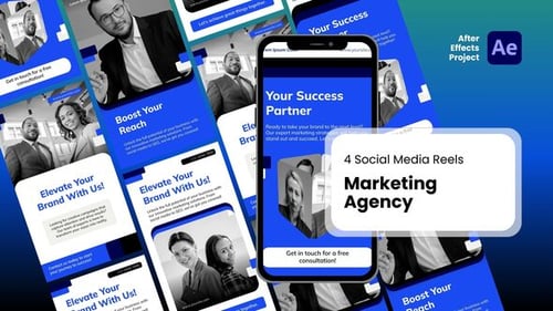 Download Social Media Reels - Marketing Agency s After Effect Template